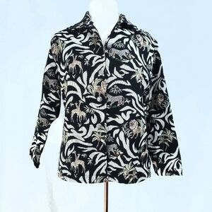 ELCC Safari Animal Embroidered Blazer